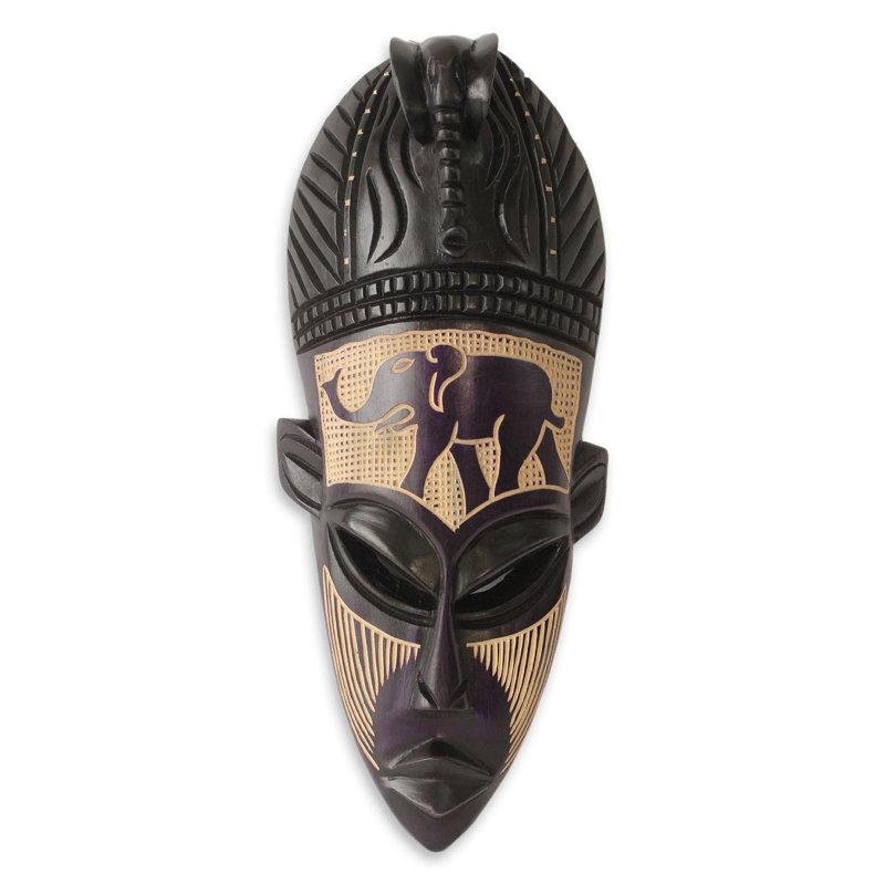 Handmade Traditional People Wall Decor on Solid Wood