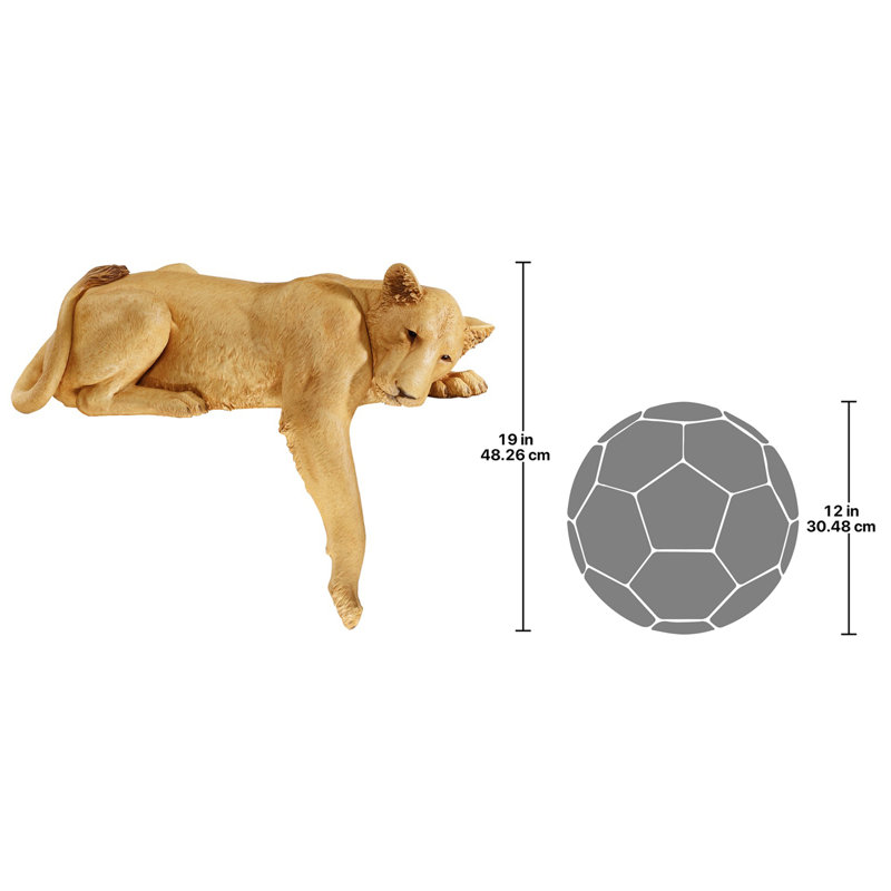 Animals Weather Resistant UV Resistant Plastic Garden Statue