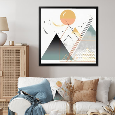 Pleine lune abstrait lune paysage minimaliste