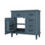 Meuble-lavabo de 36 po avec lavabo simple, armoire incluse, 2 tiroirs rabattables, 2 tiroirs standard et tablette interne réglable-172582207-172582205