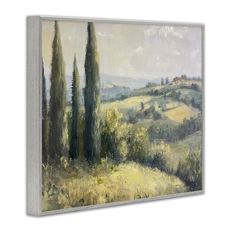 Rolling Hills Country View, estampe numérique, conception de Petal Prints Design, Estampe numérique Farmhouse