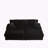 Corduroy 3-Seater Sofa With 3 Back Pillows, 2 Toss Pillows , A Ottoman, 2 Storage Spaces And Cup-Holding Grooves-787539119