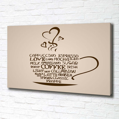 Cup Of Coffee - Wrapped Canvas Print