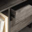 Table de chevet 2 tiroirs avec rangement pour magazines Aderita-906105344