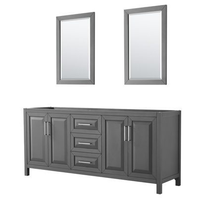 Daria 78.75'' W Double Bathroom Vanity Base