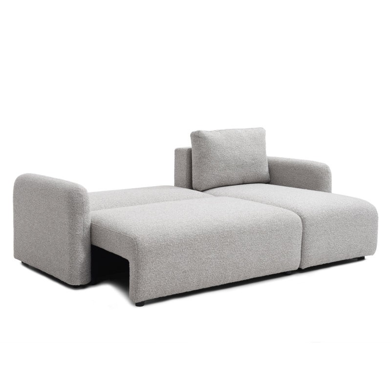3 Seater Boucle Sofa Bed