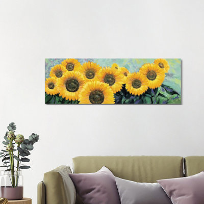 Fiori Di Girasole by Stefano Riboli - Wrapped Canvas Print