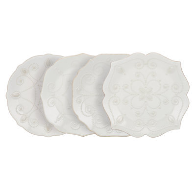 Ensemble d'assiettes de présentation 7,5 po French Perle