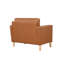 Fauteuil club touffeté à accoudoirs carrés 39,8 po Garren