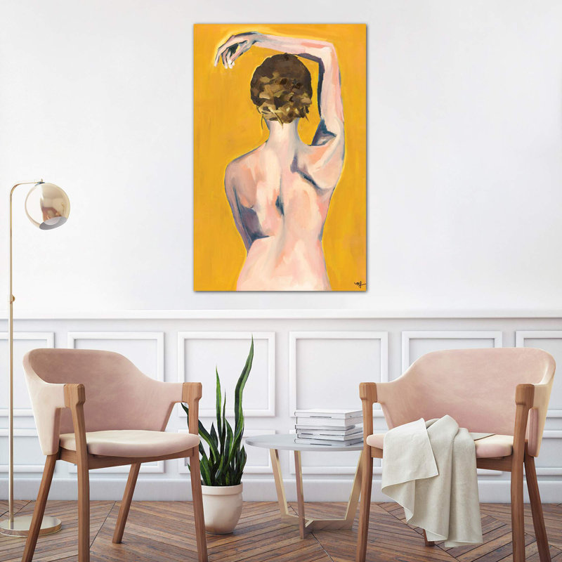 Nude VI by Meredith Steele - Wrapped Canvas Painting, 101.6 cm H x 66.04 cm W x 1.91 cm D