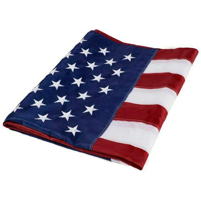 American Flag for Outdoor,High Quality Embroidered Stars Sewn Stripes Brass Grommets