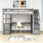 Lit mezzanine pour enfant avec tiroirs Casandra-741102682-741102680