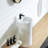 Solid Surface Pedestal Bathroom Sink Basin 66S-08