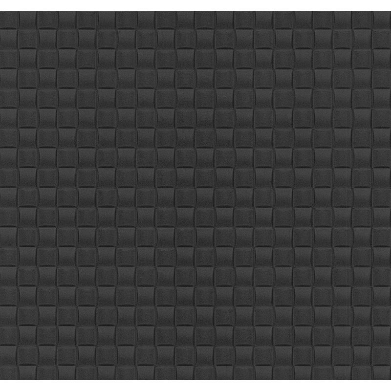 Rouleau de papier peint L 33 pi x l 20,5 po Chet, Gris anthracite