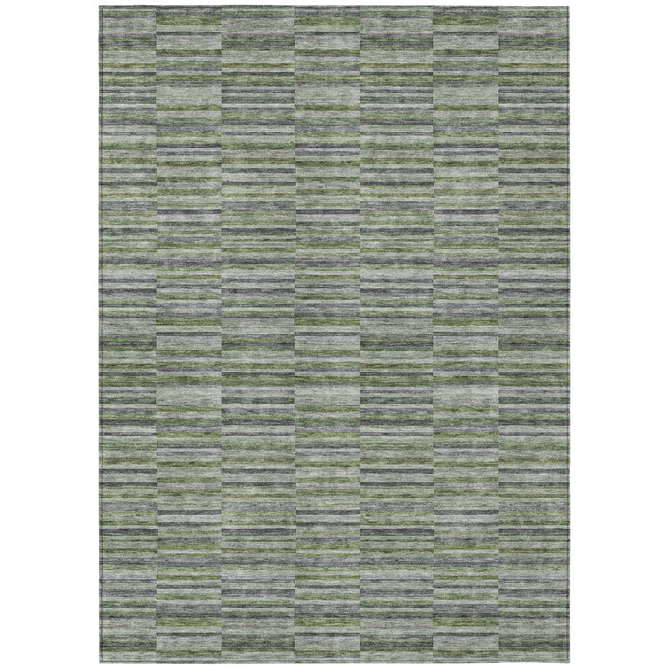 Charlianne Striped Indoor / Outdoor Rug