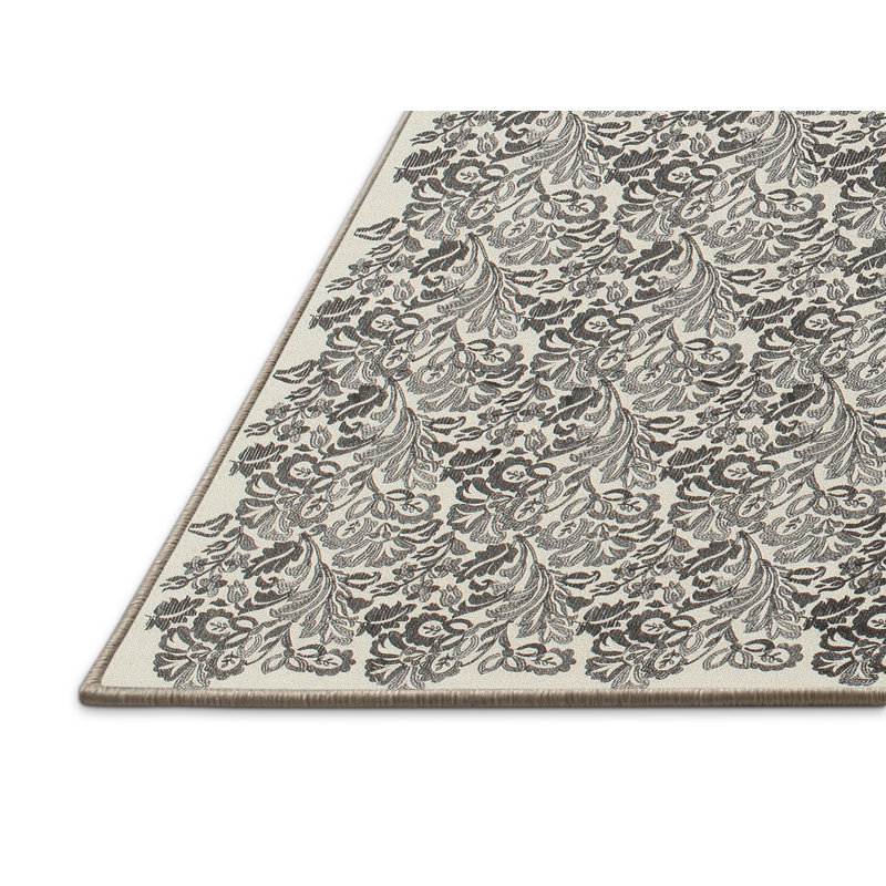 Tapis gris zone contemporaine, Rectangle 2 pi x 5 pi