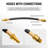 TU-21 Cylinder Leakdown Detector Engine Compression Tester Kit Pressure Gauges