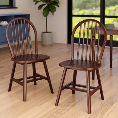 Ensemble de 2 chaises Divi, noyer