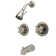Heritage Pressure Balanced Temperature Control Tub and Shower Faucet with Rough-in Valve