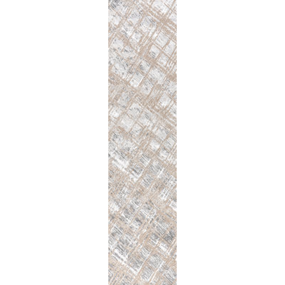 Slant Modern Abstract Beige/Gray Rug