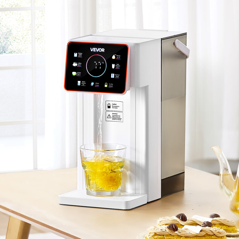 Countertop Instant Hot Water Dispenser with 6 Temps 7 Volumes 101oz Tank