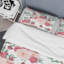Pink/Green Microfiber Duvet Cover Set-1910785253