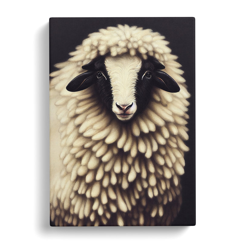 Sheep Vol.7 - Wrapped Canvas, 50cm H x 35cm W x 3cm D