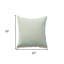 Coussin à fermeture à glissière 100% coton 20 po x 20 po-99415555