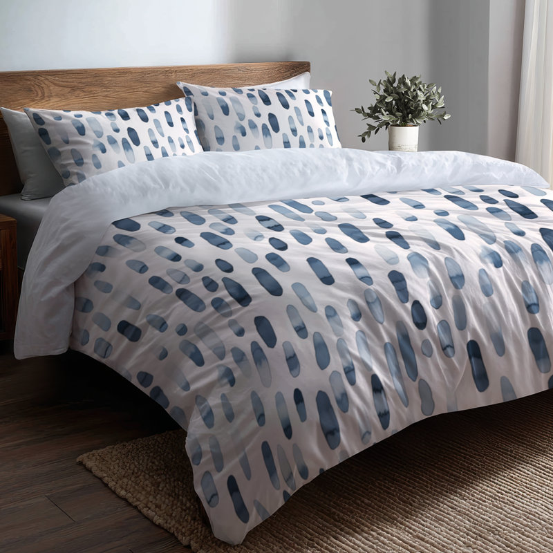 Ensemble de housse de couette Abstract de 3 - Ensemble de literie et de coussins Modern