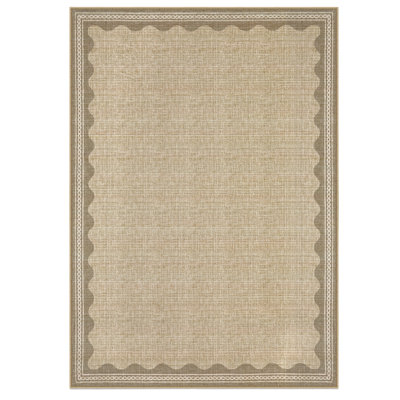 Tapis festonné moderne, tapis lavable pour salle de jeux, bureau et salon