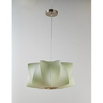 Luminaire suspendu géométrique unique à 1 lumière Sonakshi