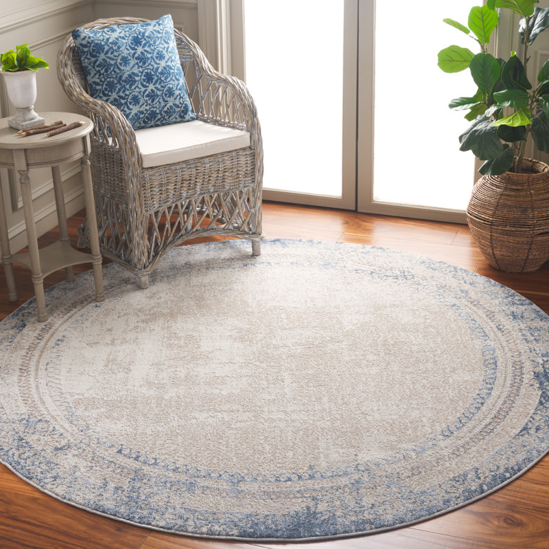Tapis oriental Javette Performance, Rond 6 pi 7 po