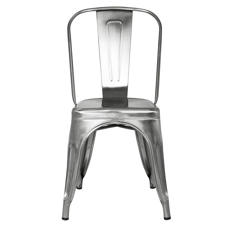 Chaise de patio empilable industriel Linneman