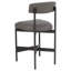 Upholstered Stool with Metal Frame-436640277