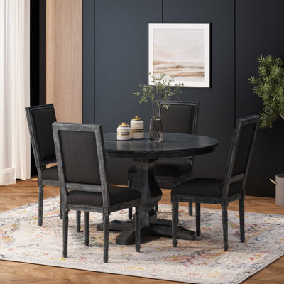 Burnley 4 - Person Pedestal Dining Set
