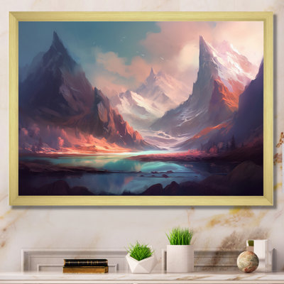 " Frozen Mountain Range I "