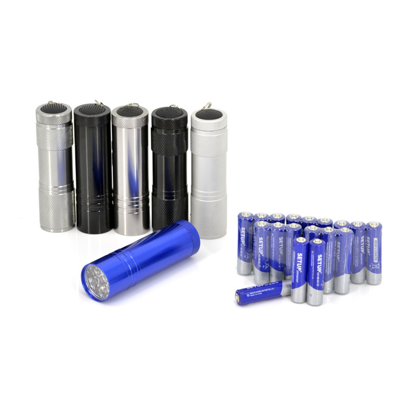 3.5'' Battery Powered Integrated LED Flashlight