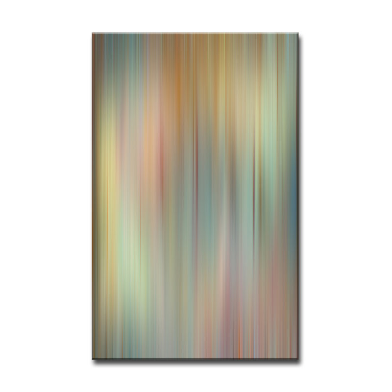 «Blur Stripes II», reproduction d'impression sur toile, H 40 po x l 30 po x P 1,5 po