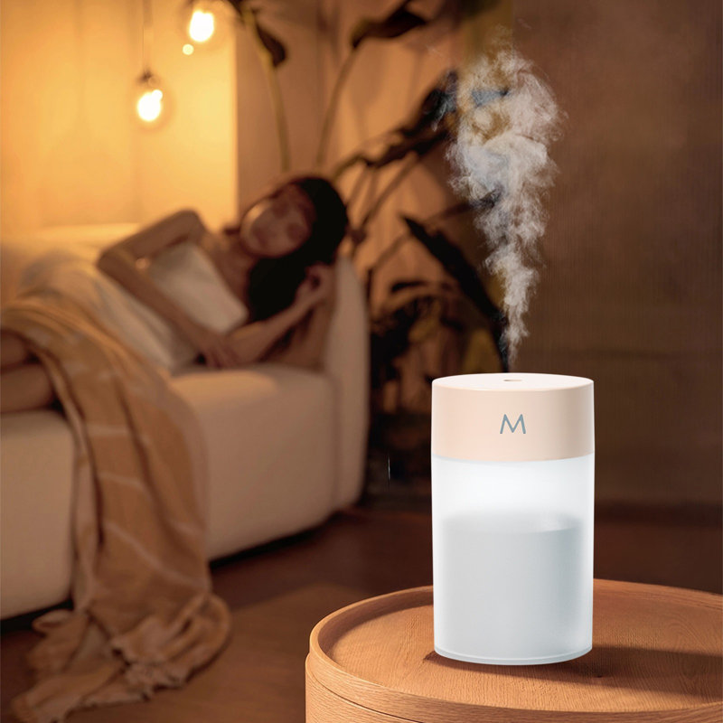 Mini-purificateur d'humidification de nuit, Pink