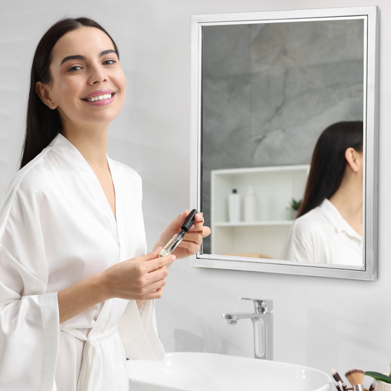Kennith Metal Mirror, 30" H x 24" W