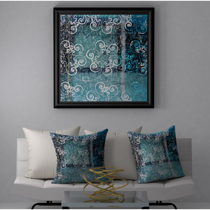 Reversible Throw Pillow, 24" x 24"