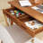 Caidence 2-Drawer Writing Desk with Solid Wood Legs-553739020-553739021