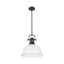 Luminaire suspendu 1 lumière avec tige Bryceton-107150027-107150037