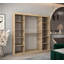 Natalie 2 Door Manufactured Wood Wardrobe-542778038-542778044