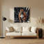 «Dogs Boerboel», art mural en métal gris-1365046389