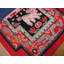 Antique Chinese Foo Dog Design Saddle Horse Cover Rug