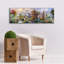«Epic Graffiti», «Morning Morning In Spring» par Nicky Boehme, art mural sur toile, 60 po x 20 po