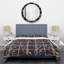 Ensemble de housse de couette de chaîne tendance de style mid-century-40701786