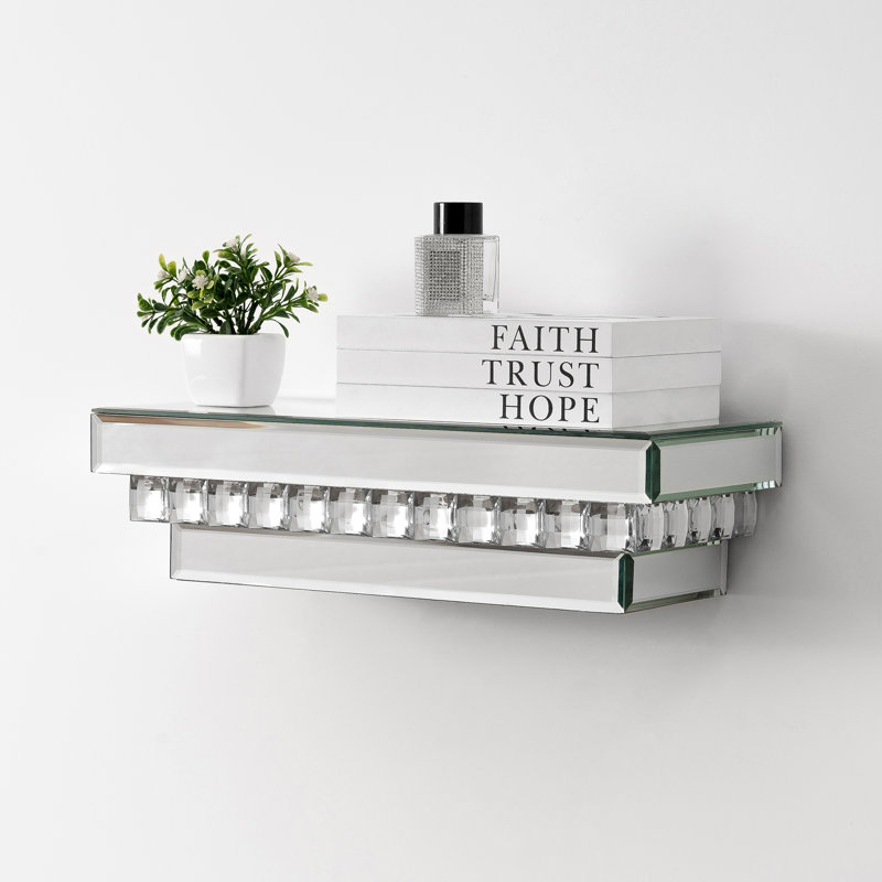 Glass Floating Shelf
