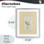 Impression de marguerite à rayures jaunes sous verre, design par Lisa Wehmeyer-1173141208-1173141215